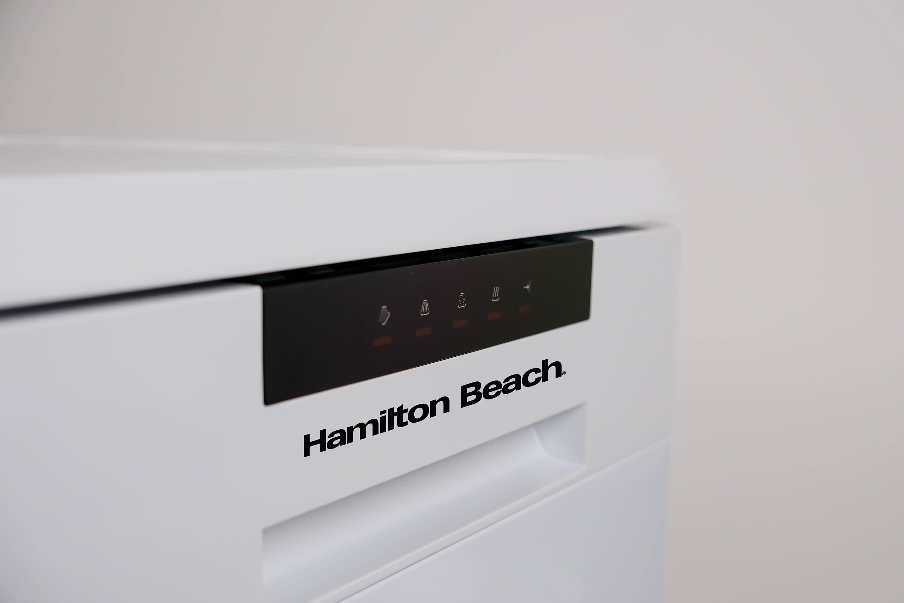 Hamilton Beach 18-Inch Portable Dishwasher with 8 Place Settings and 6 Wash Cycles, Stainless Steel Interior