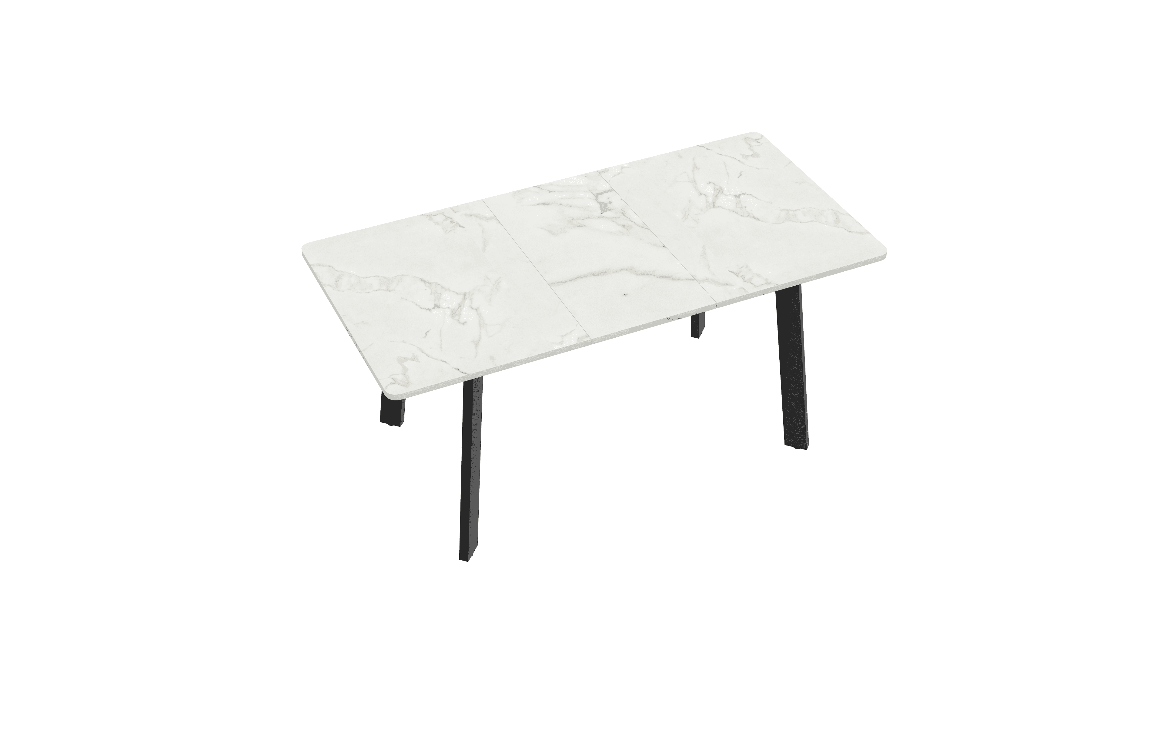 63.2-78.2 Extendable Dining Room Table,Modern MDF Dining Table Set for 4-8,Space Saving Dining Room Table Compact for Living Room, Apartment