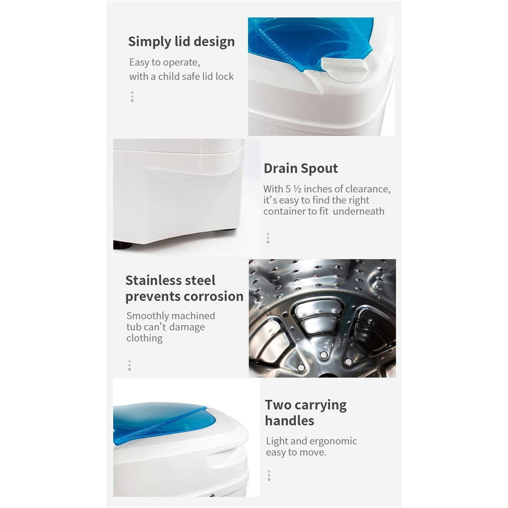 The Laundry Alternative Ninja 3200 RPM Spin Dryer w/ Suspension System