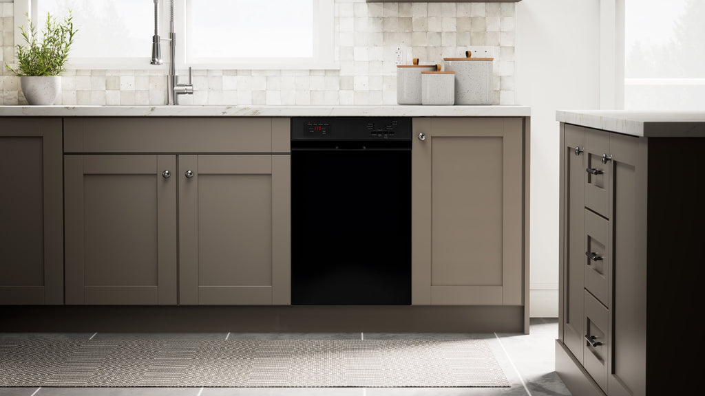 Kenmore 18 Built-in Stainless Steel Tub Dishwasher, SmartWash, 45 dBA Energy Star Certified, Black