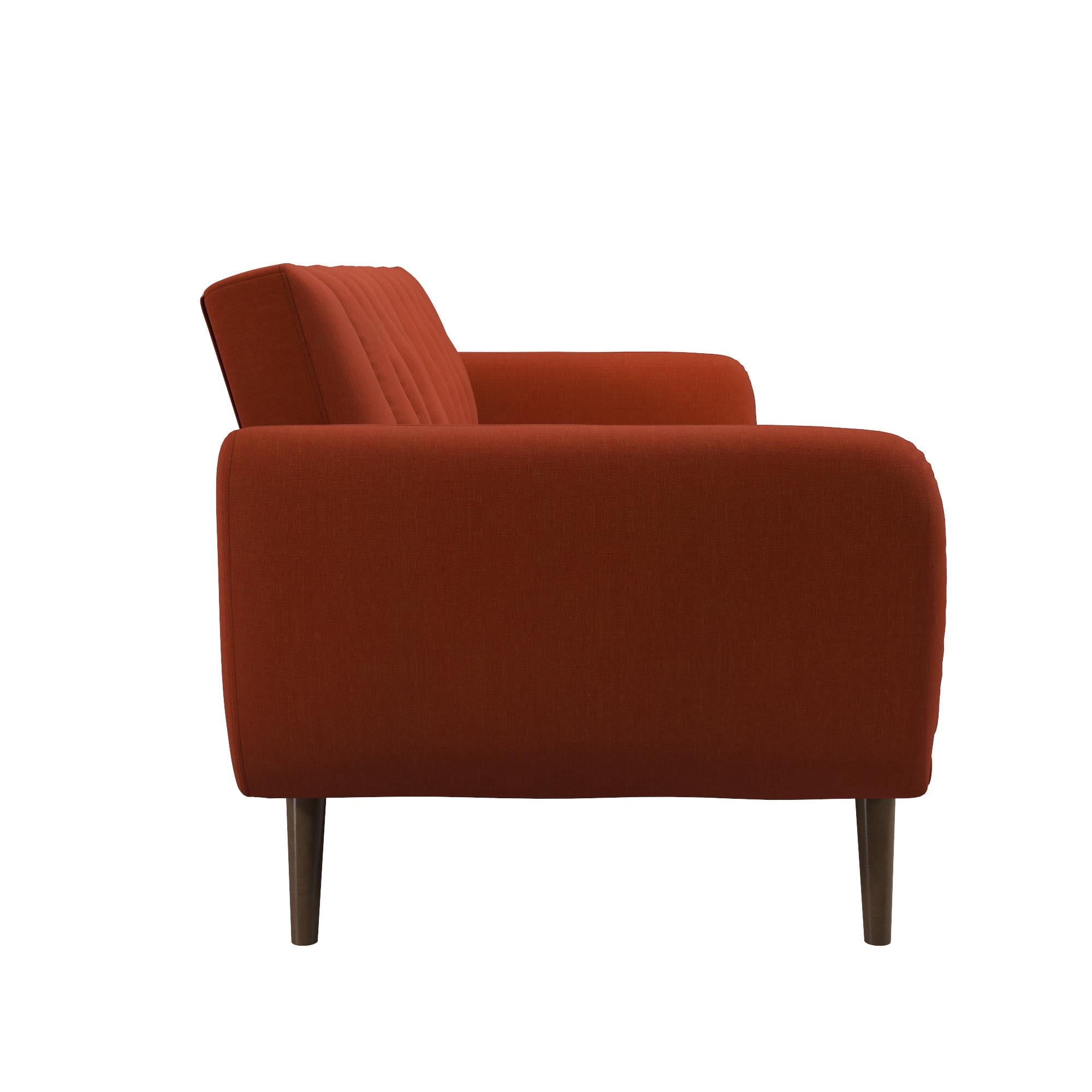 Novogratz Brittany Futon, Blue Linen