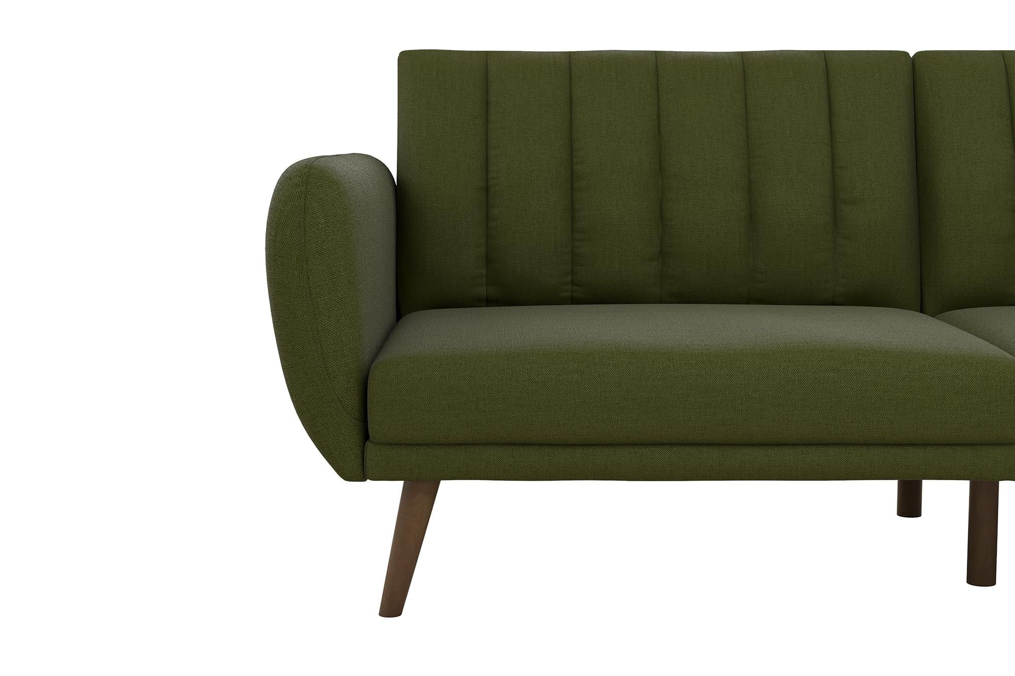 Novogratz Brittany Futon, Blue Linen