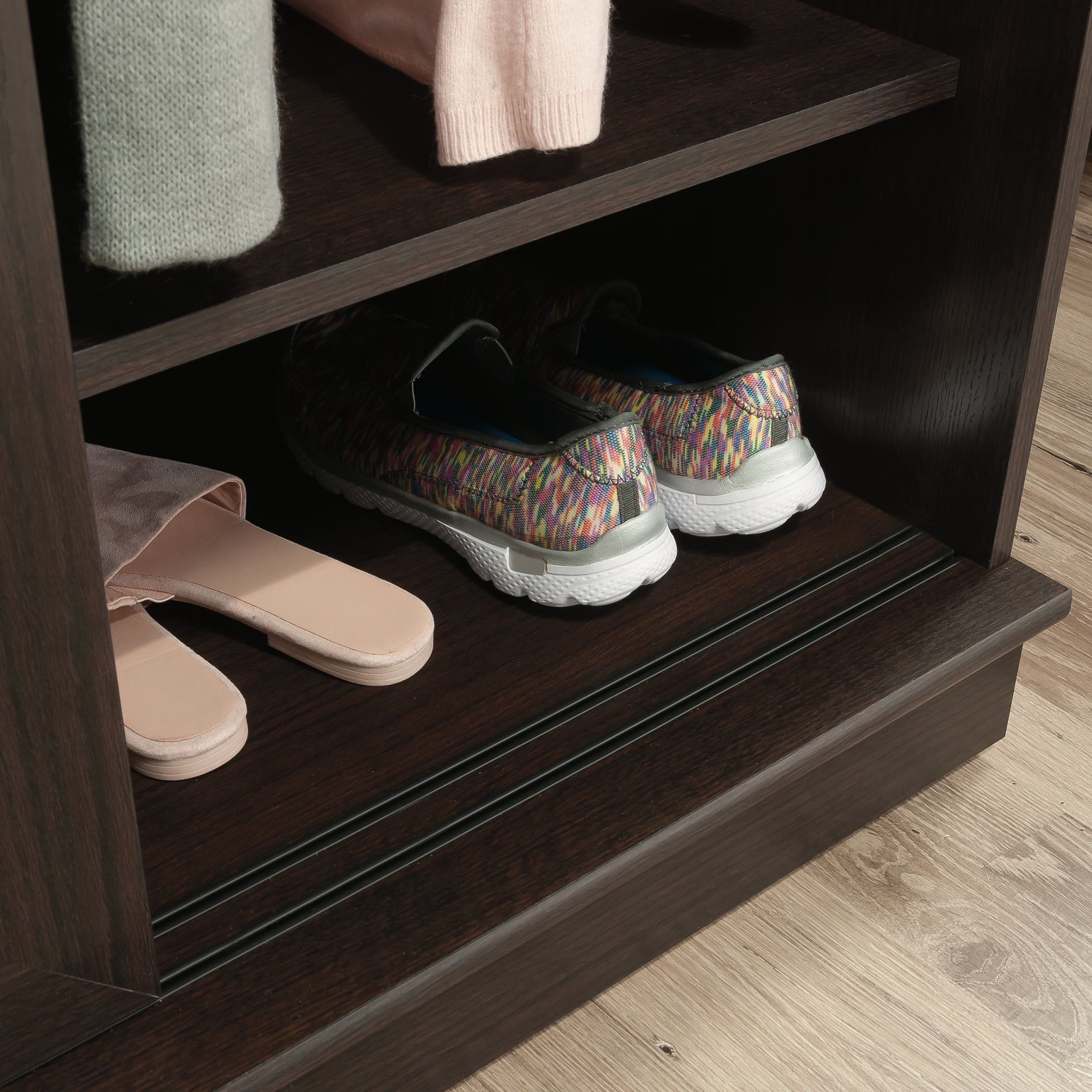 Sauder HomePlus Wardrobe Armoire, Dakota Oak Finish