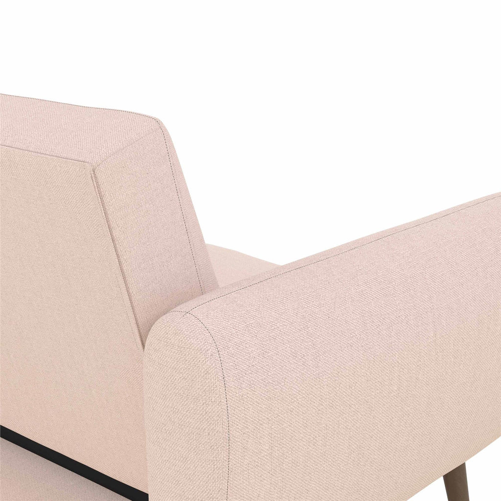 Novogratz Brittany Futon, Blue Linen
