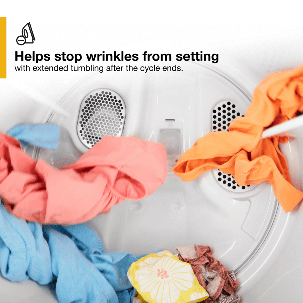 Whirlpool Top Load Gas Dryer with AutoDry™ Drying System