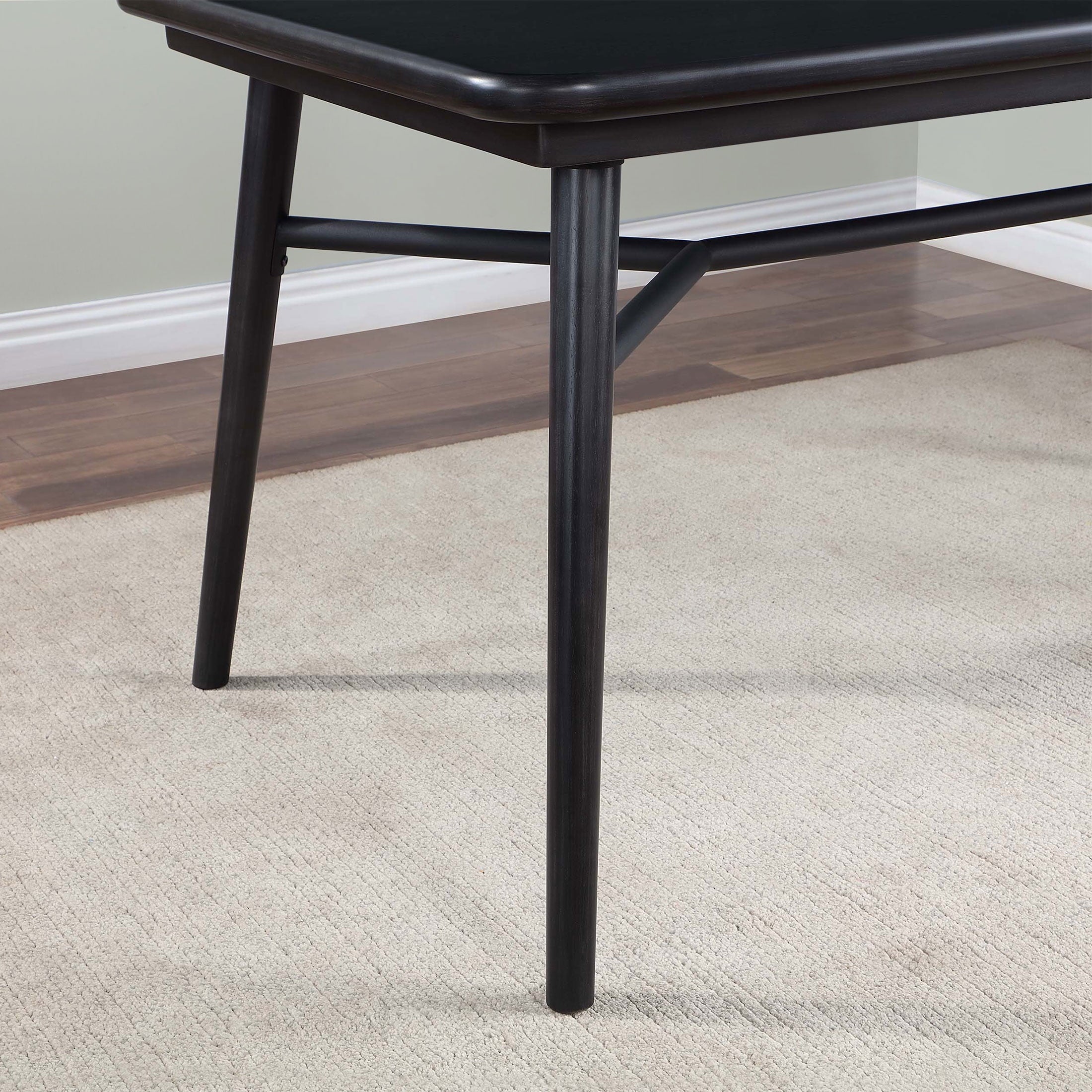 Better Homes & Gardens Springwood Dining Table, Charcoal