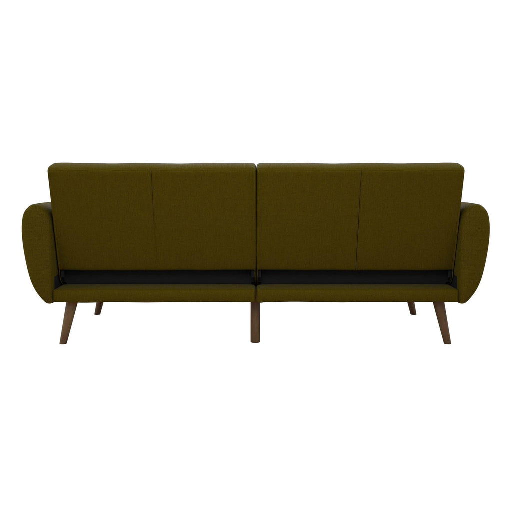 Novogratz Brittany Futon, Blue Linen