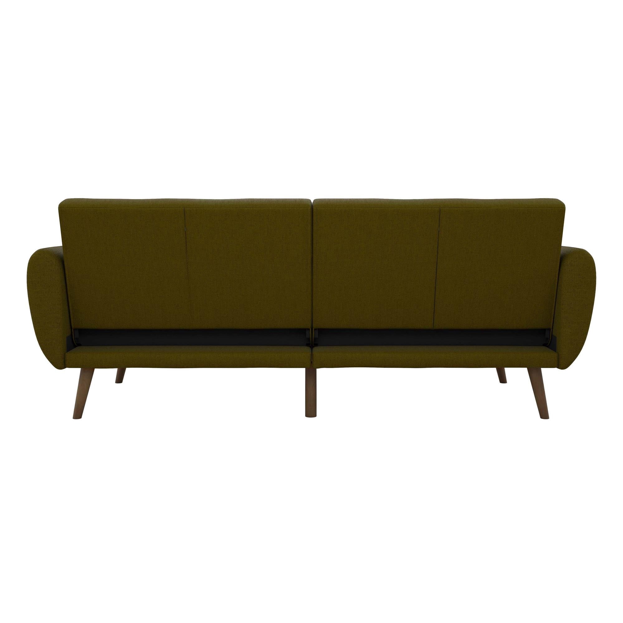 Novogratz Brittany Futon, Blue Linen