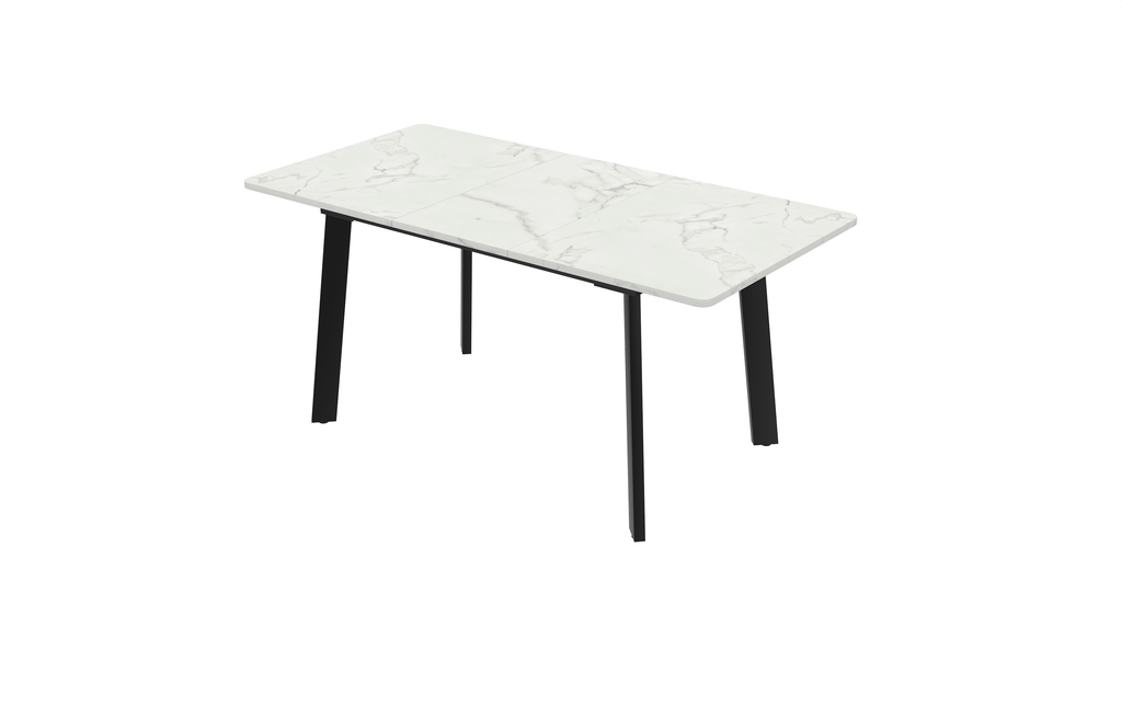 63.2-78.2 Extendable Dining Room Table,Modern MDF Dining Table Set for 4-8,Space Saving Dining Room Table Compact for Living Room, Apartment