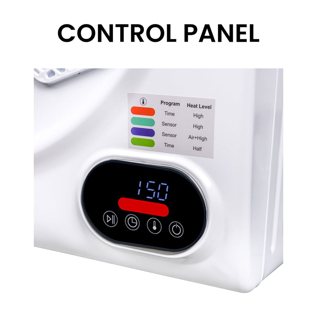 Pinnacle 21-852 S Compact Short Dryer with Digital Controls - 3.2 cu.ft., Silver