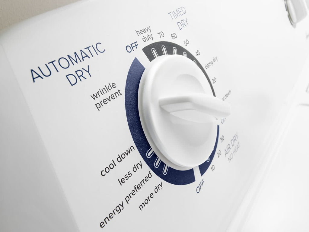 Amana 6.5 cu ft 240 mV White Electric Automatic Dryer