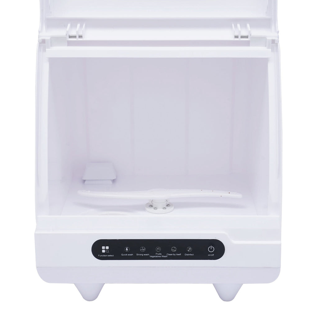 40*40*45cm 1200W Portable White Countertop Dishwasher Mini Countertop Dishwasher Homes Apartments