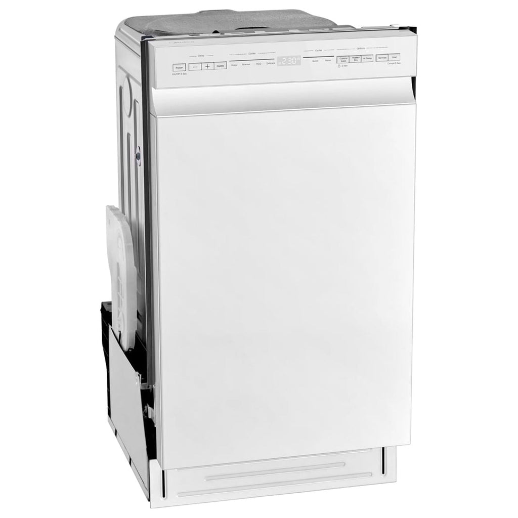 Midea Compact 18-Inch Built-In Dishwasher Stainless
