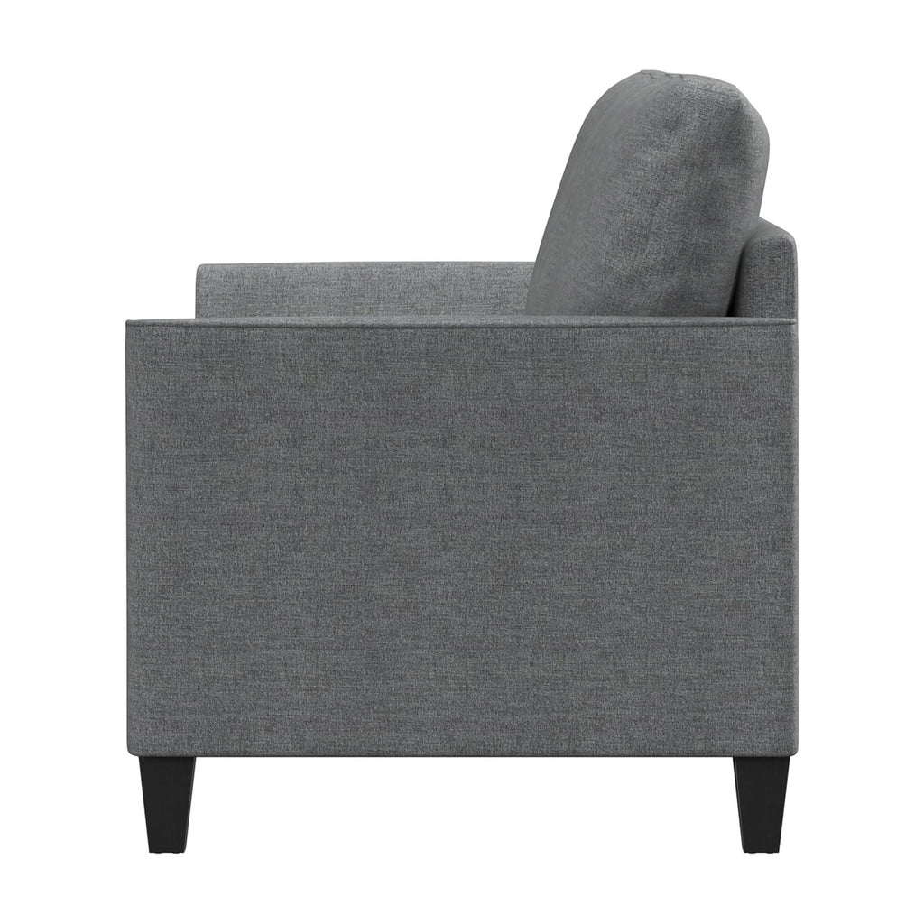 Mainstays Kensington 80 3 Seat Classic Modern Couch, Gray