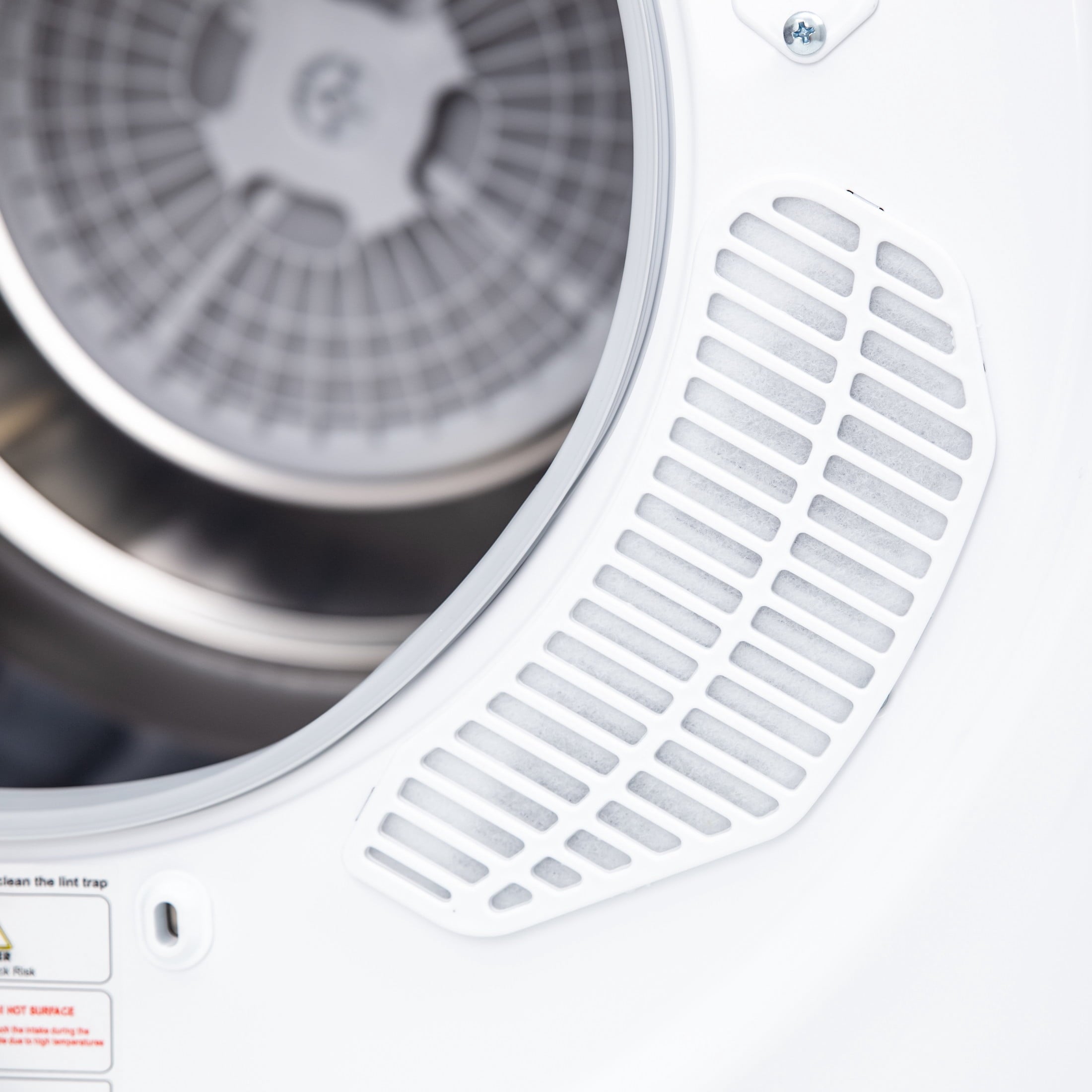 Avanti 2.6 cu. ft. Compact Front Loader Clothes Dryer, in White (D110J2P-IS)