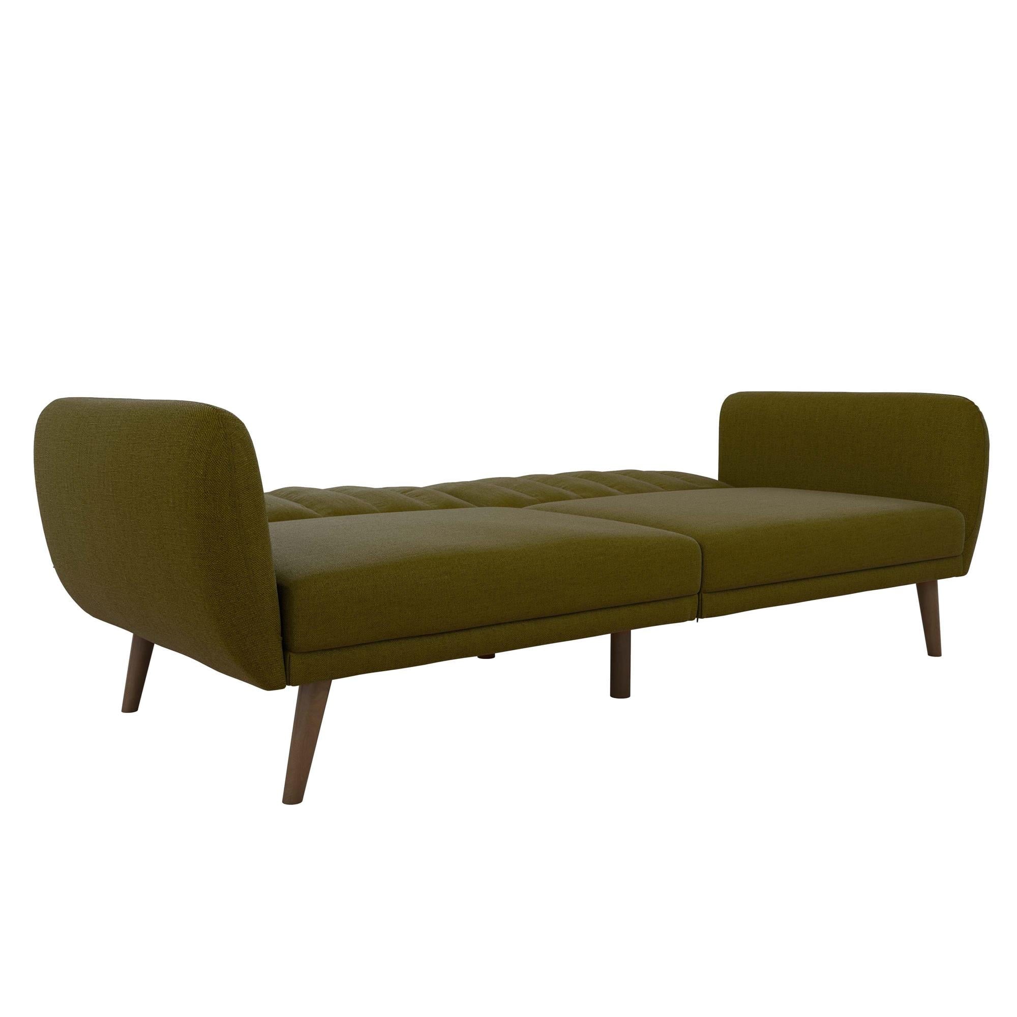 Novogratz Brittany Futon, Blue Linen