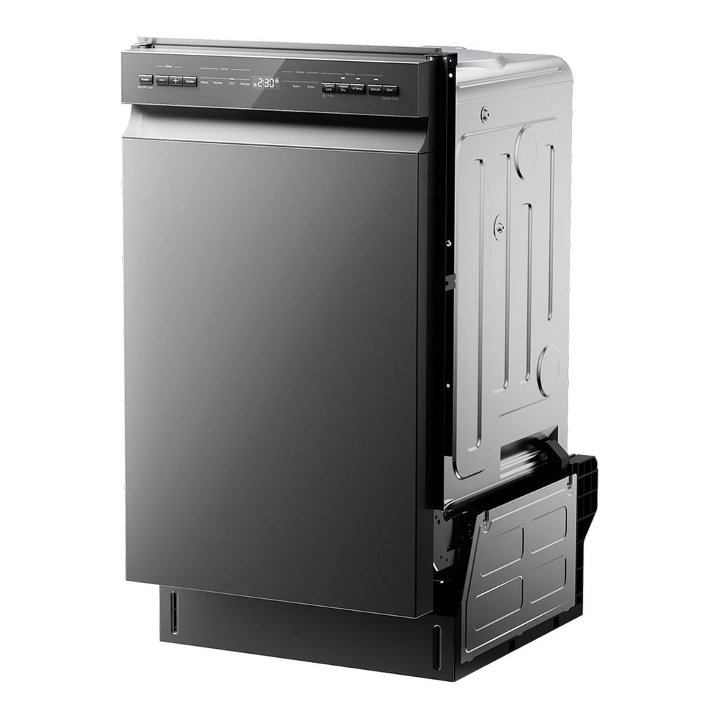 Midea Compact 18-Inch Built-In Dishwasher Stainless