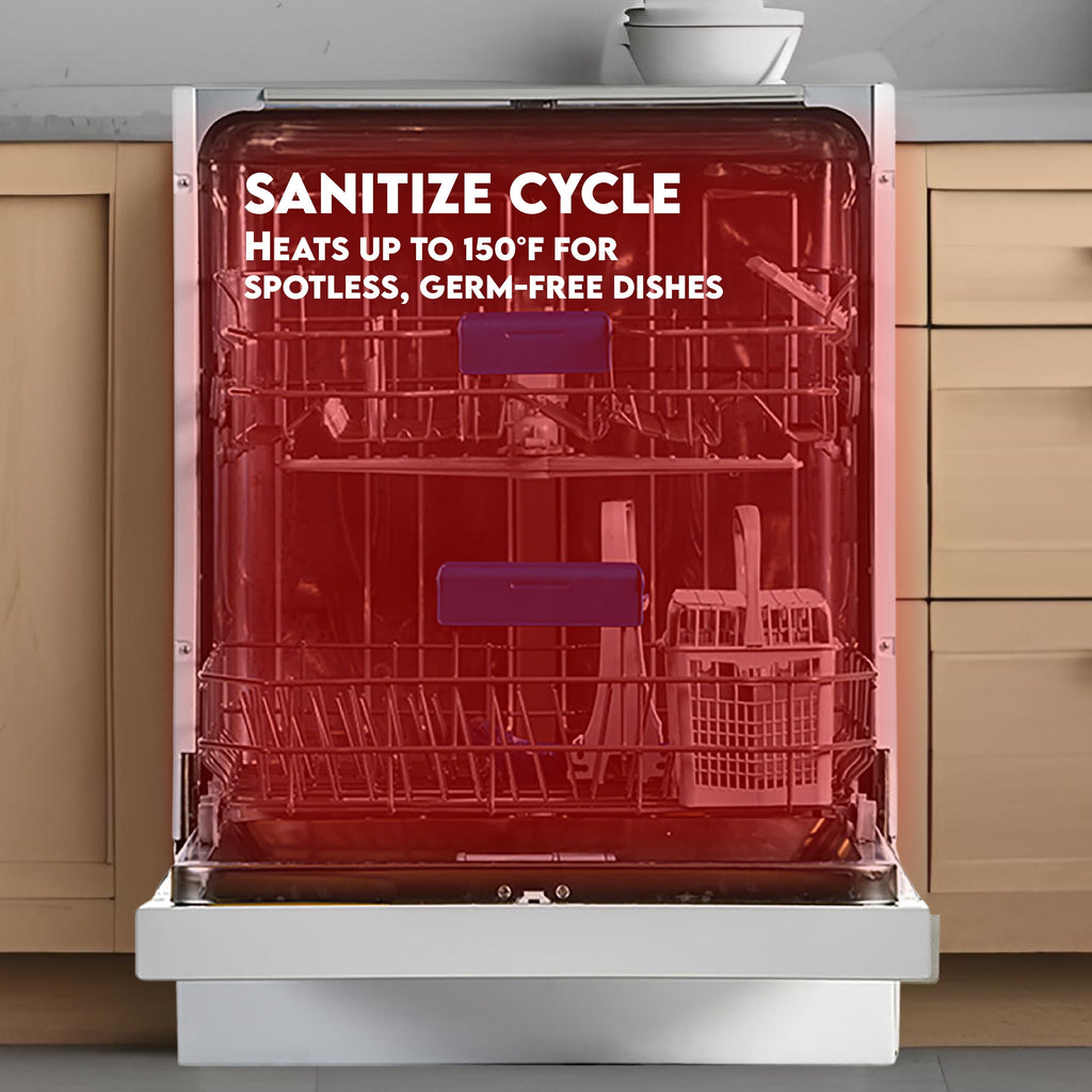 Equator Europe 24 Built in 14 place Dishwasher in White