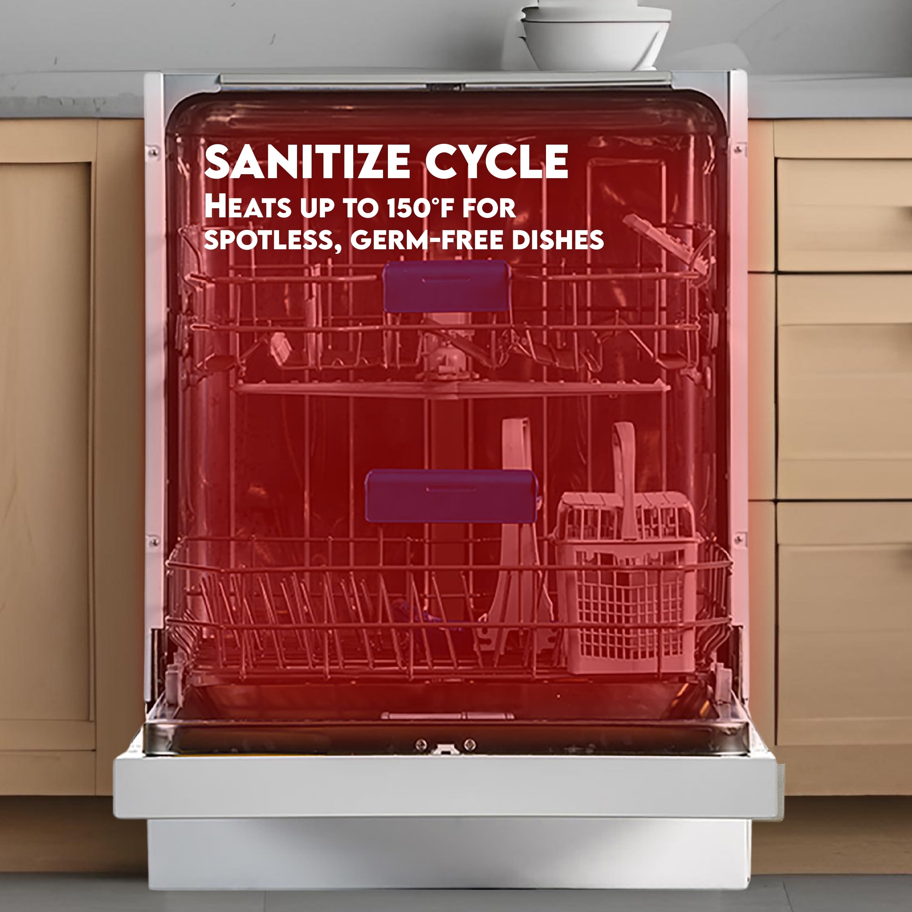 Equator Europe 24 Built in 14 place Dishwasher in White