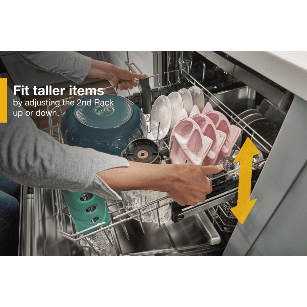 Whirlpool WDT750SAKZ Stainless Large Capacity Dishwasher with 3rd Rack