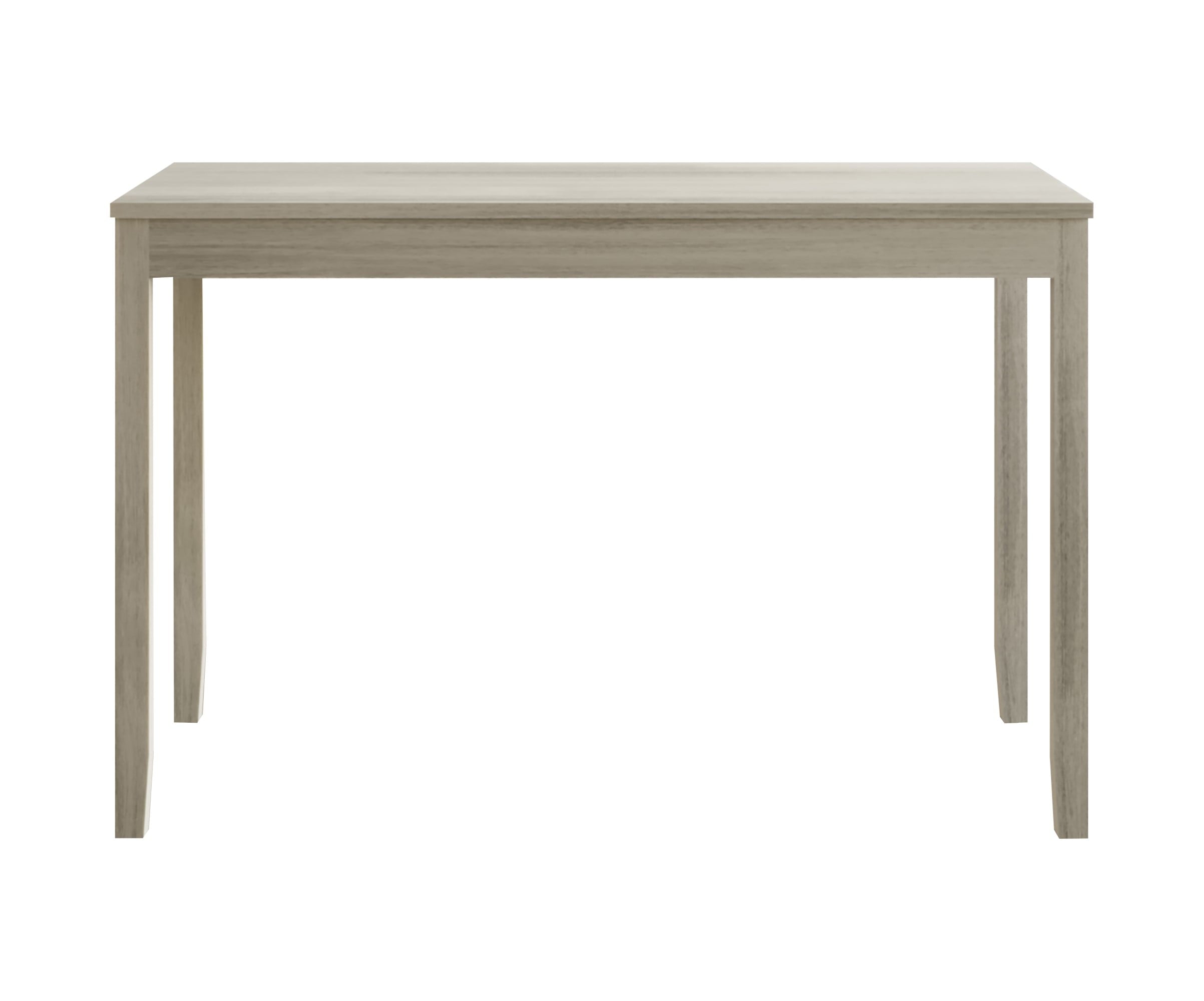 Home Design Greenville Dining Table, Rectangular top, Modern design, Compact for small spaces, Durable construction, Easy to clean, Antique Gray