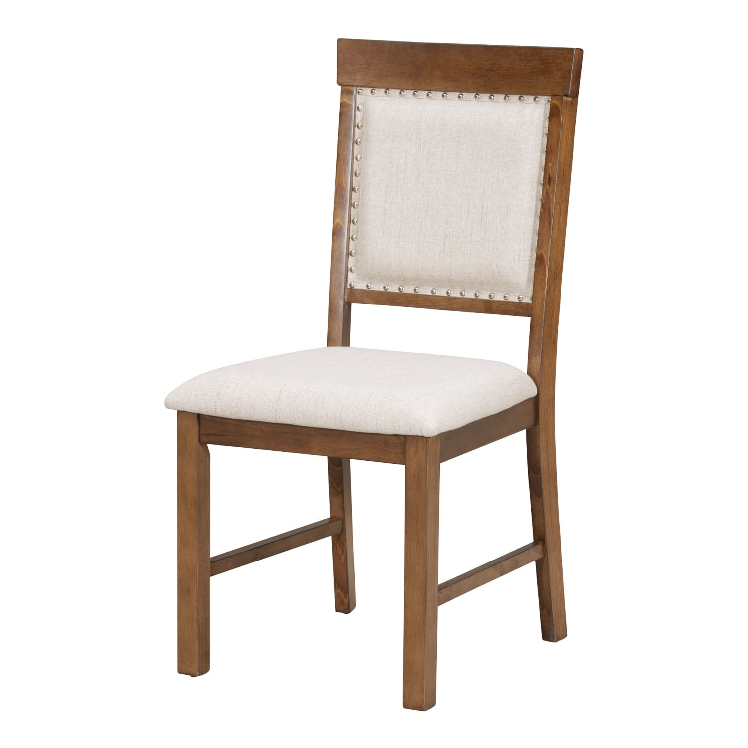 Harper & Bright Designs Farmhouse 5 Piece Kitchen Dining Table Set for 4, Solid Wood Extendable Round Dining Table Set and 4 Upholstered Chairs, Retro Dining Set for Kitchen, Natural Wood Wash