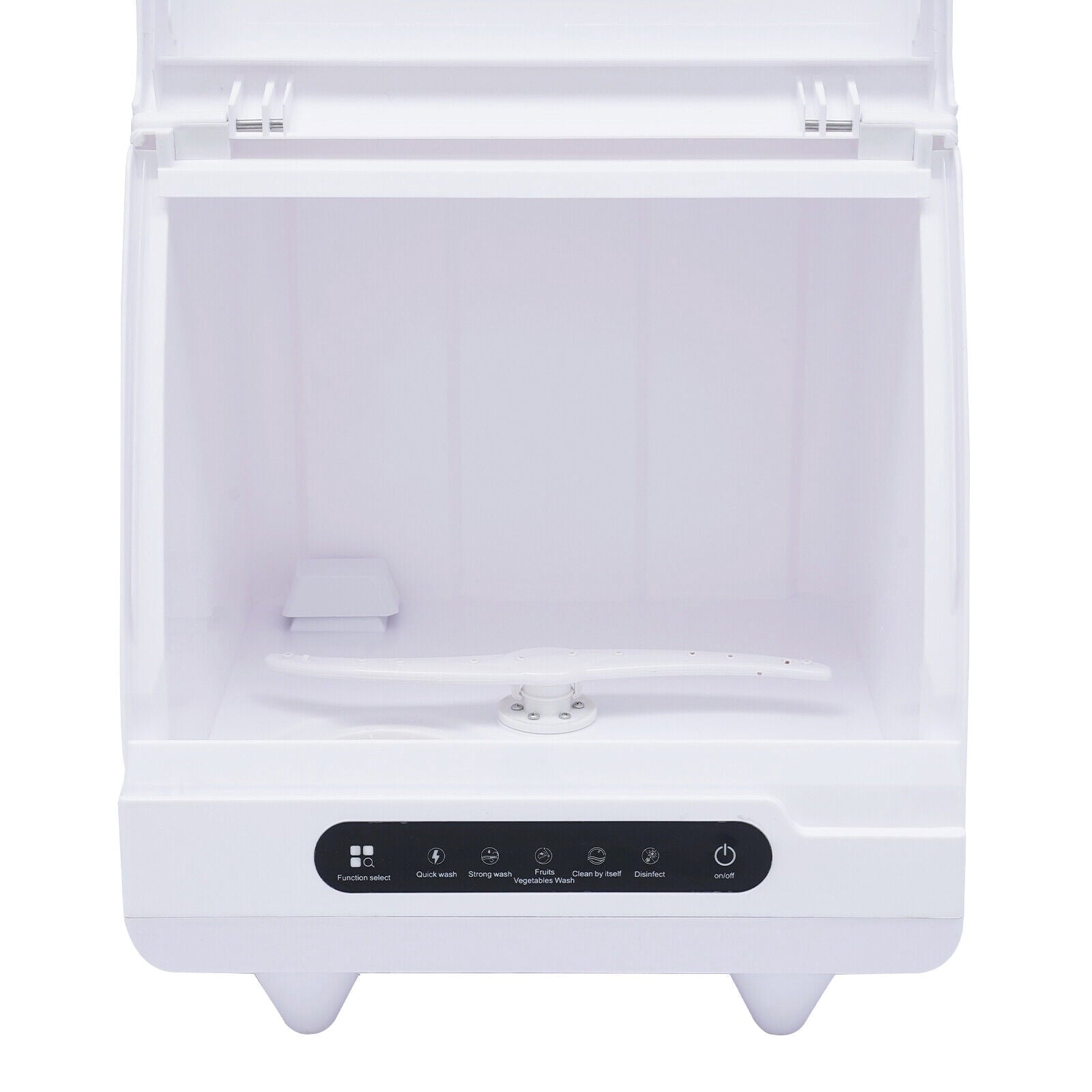 Mkyiongou Compact Countertop Dishwasher with Full Panel Control, 50 dB
