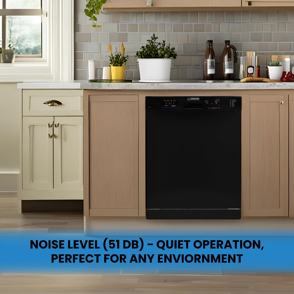 Equator Europe 24 Built in 14 place Dishwasher in White
