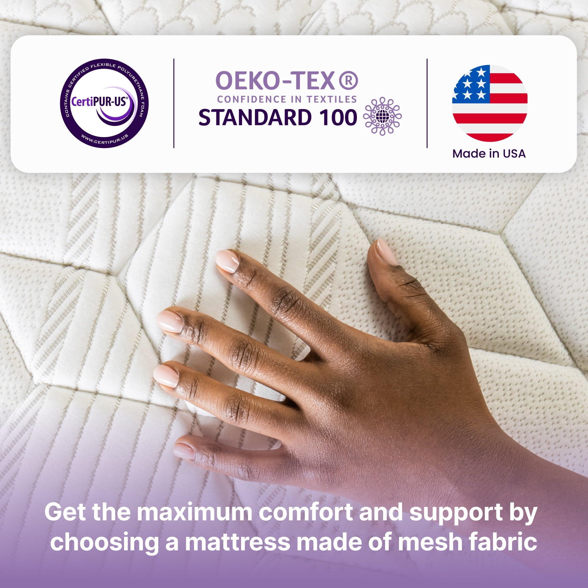 Nap Queen Victoria 10 Inch Gel-Infused Hybrid Queen Mattress