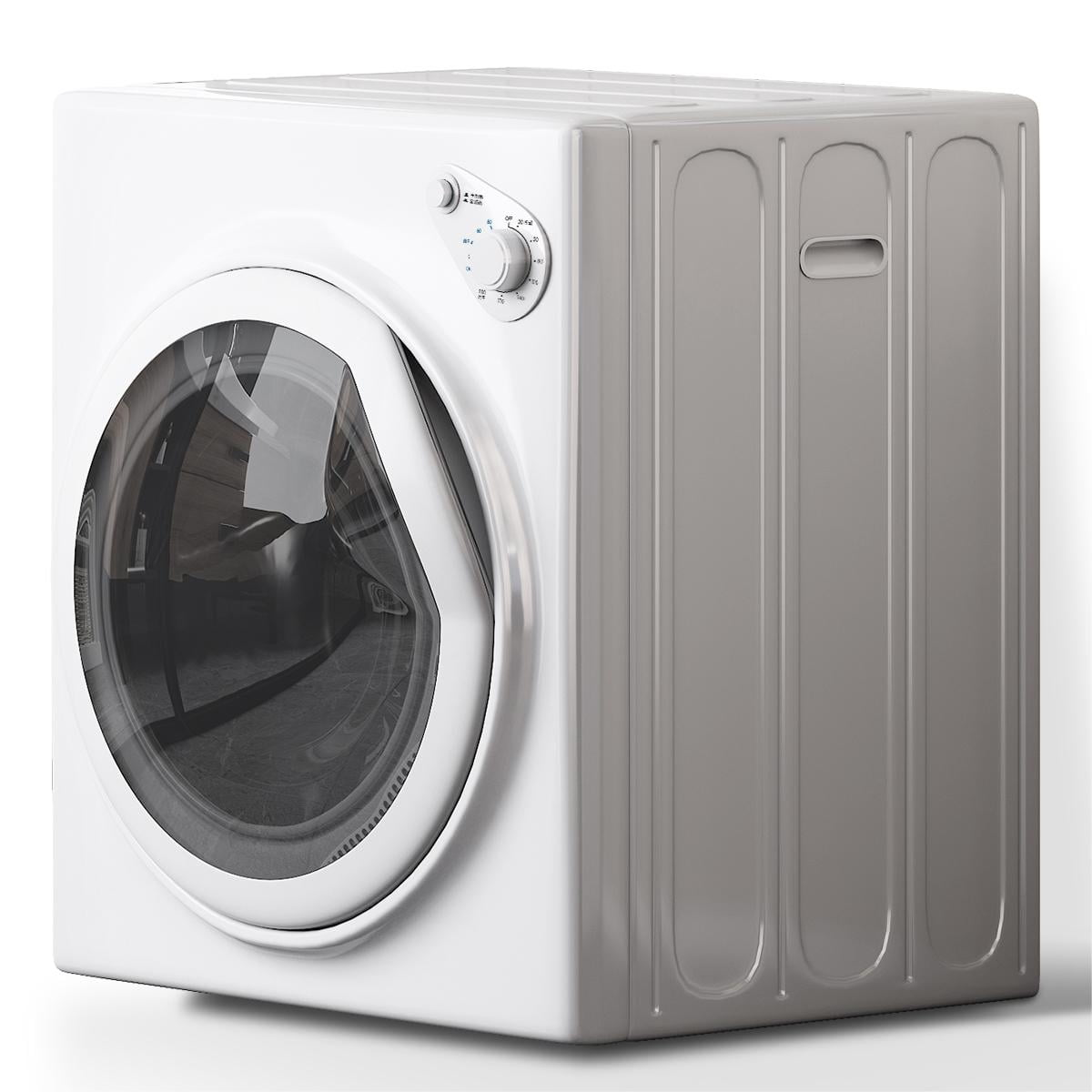 TABU 2.6 cu ft Portable Dryer for Clothes, 8.8 lbs Compact Dryer, Electric Dryer for Apartment,White