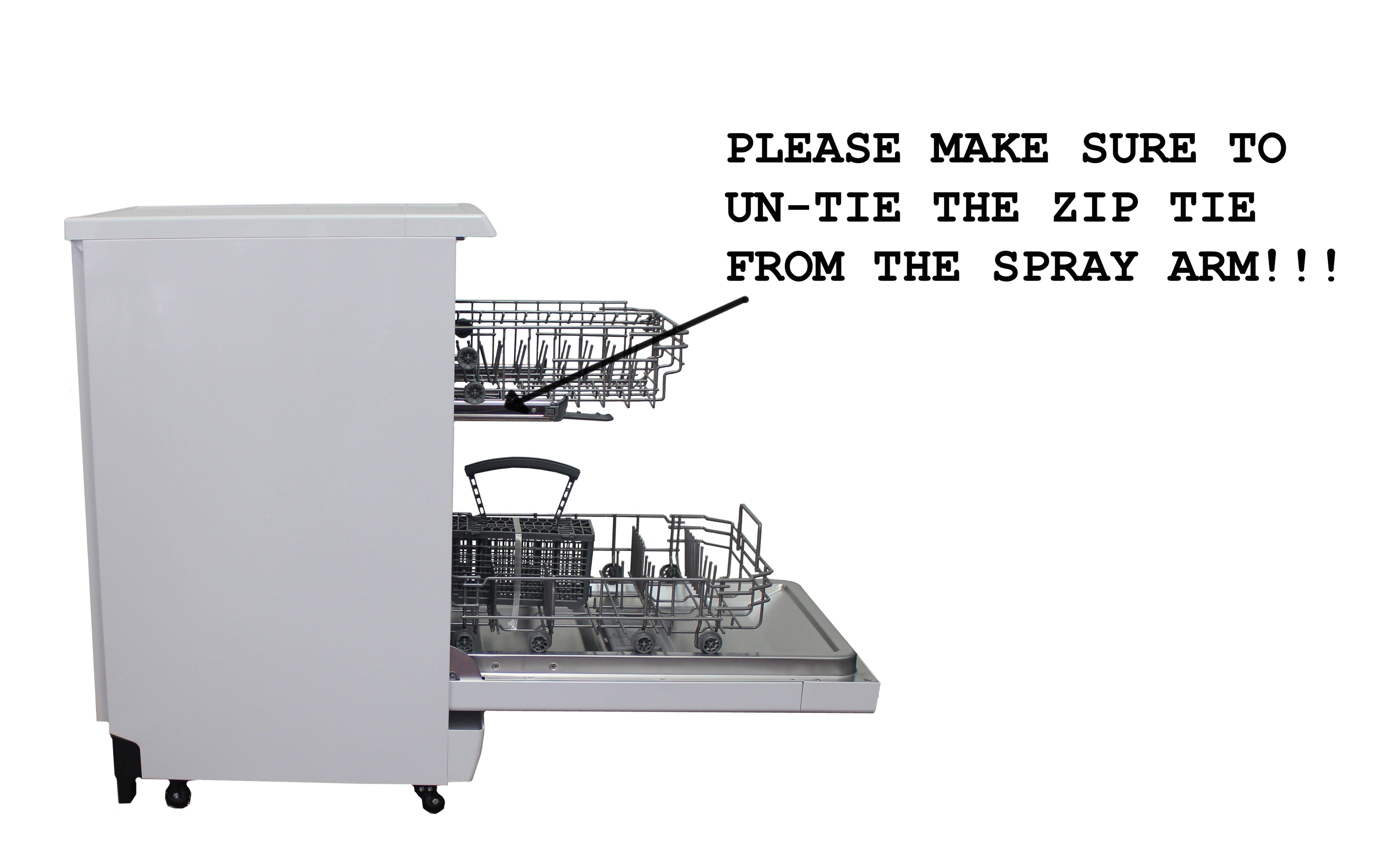 Sunpentown 18 Portable Dishwasher, Energy Star, White SD-9263W