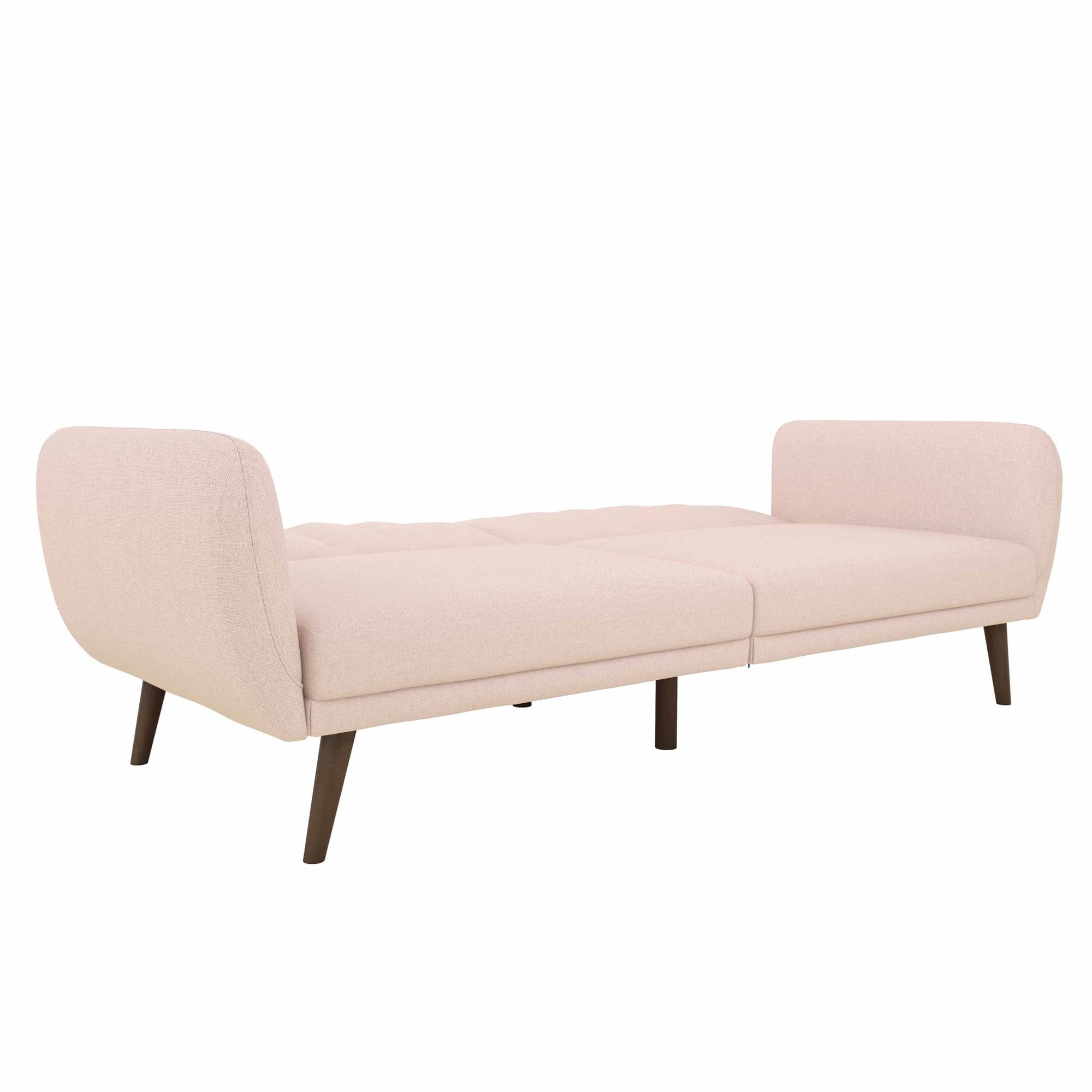Novogratz Brittany Futon, Blue Linen