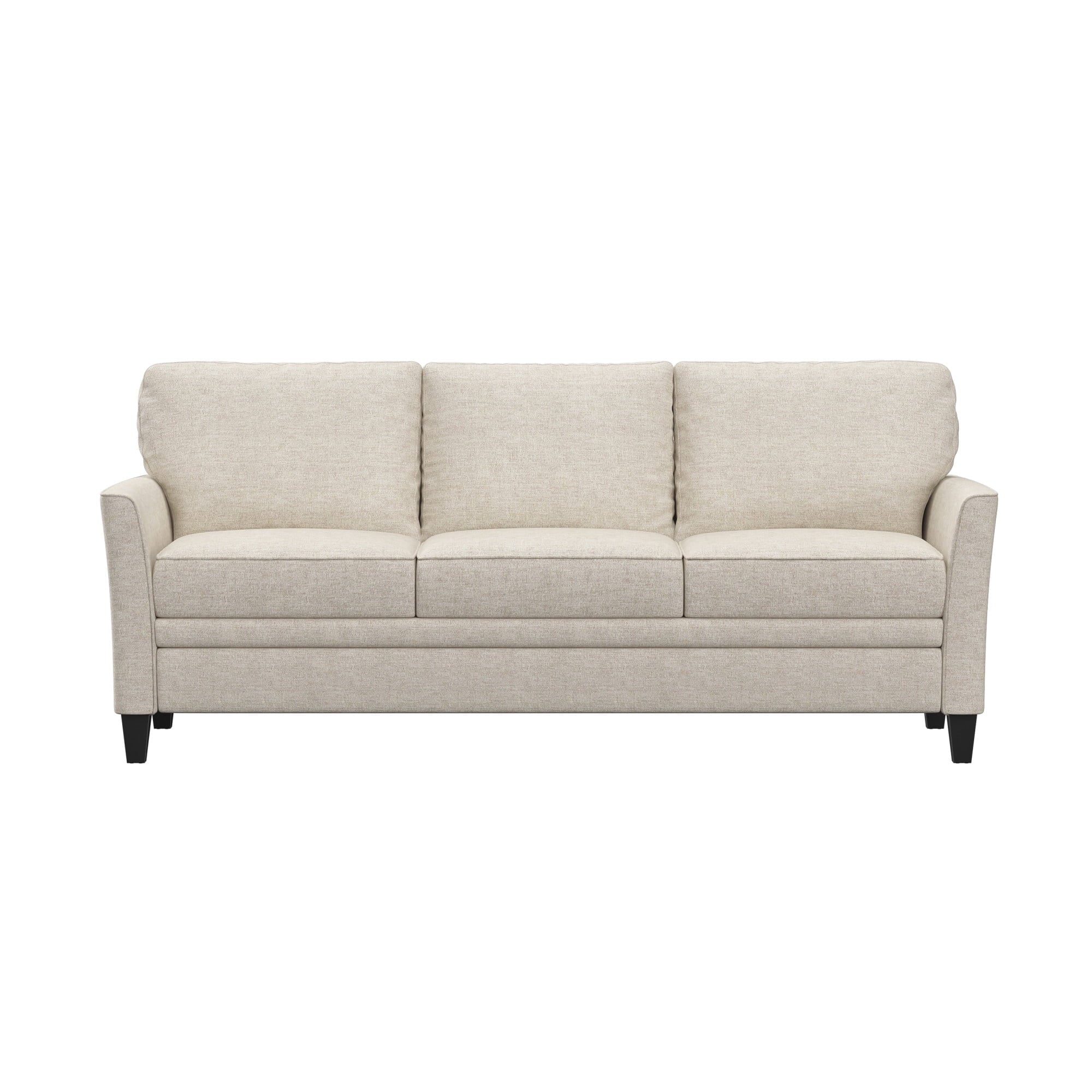 Mainstays Kensington 80 3 Seat Classic Modern Couch, Gray