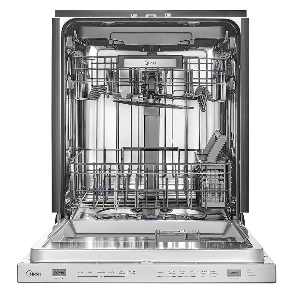 Midea 24 Top Control Dishwasher with 3-Stage Total Drying (mdt24p3cst)