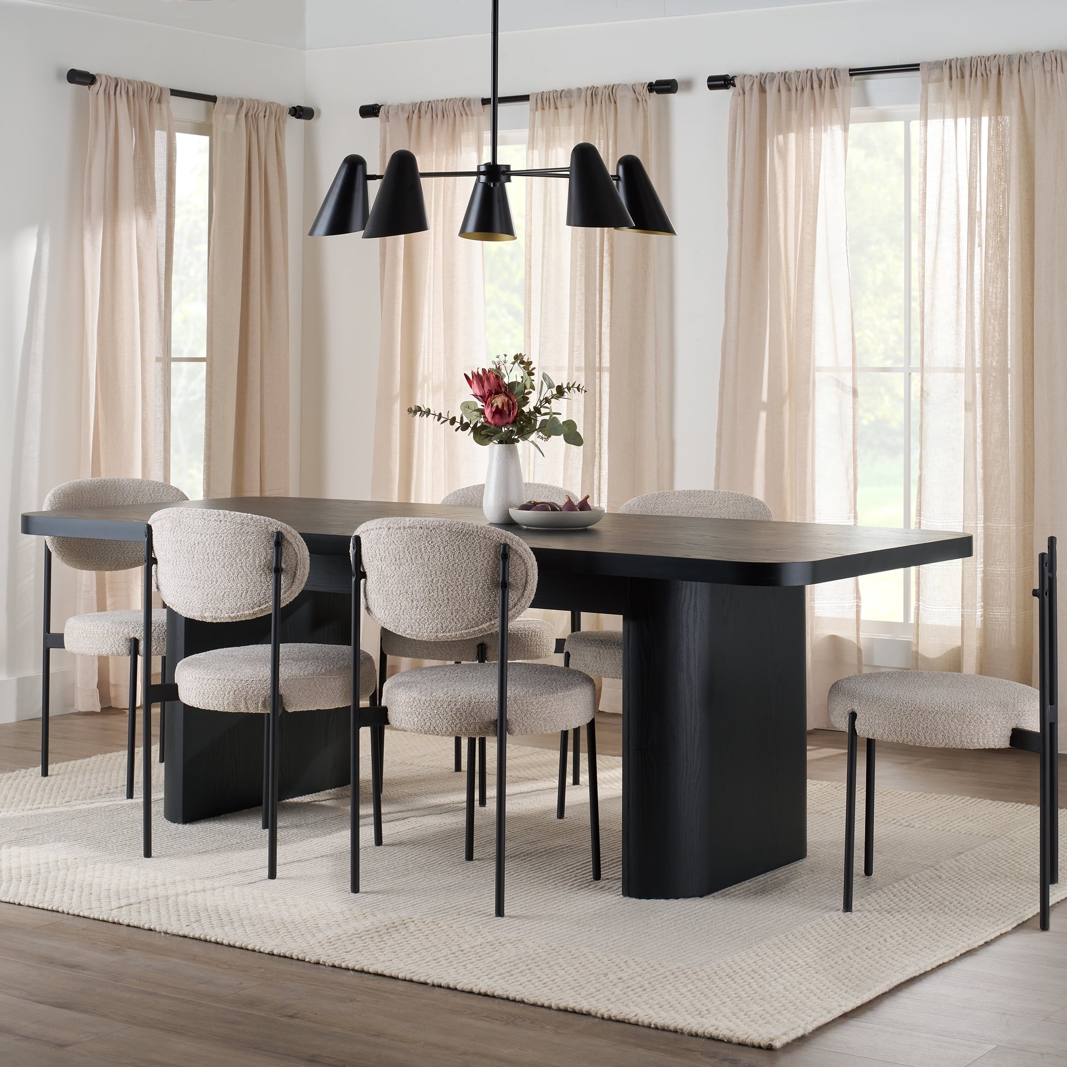 Better Homes & Gardens Juliet Extendable Dining Table, Light Honey