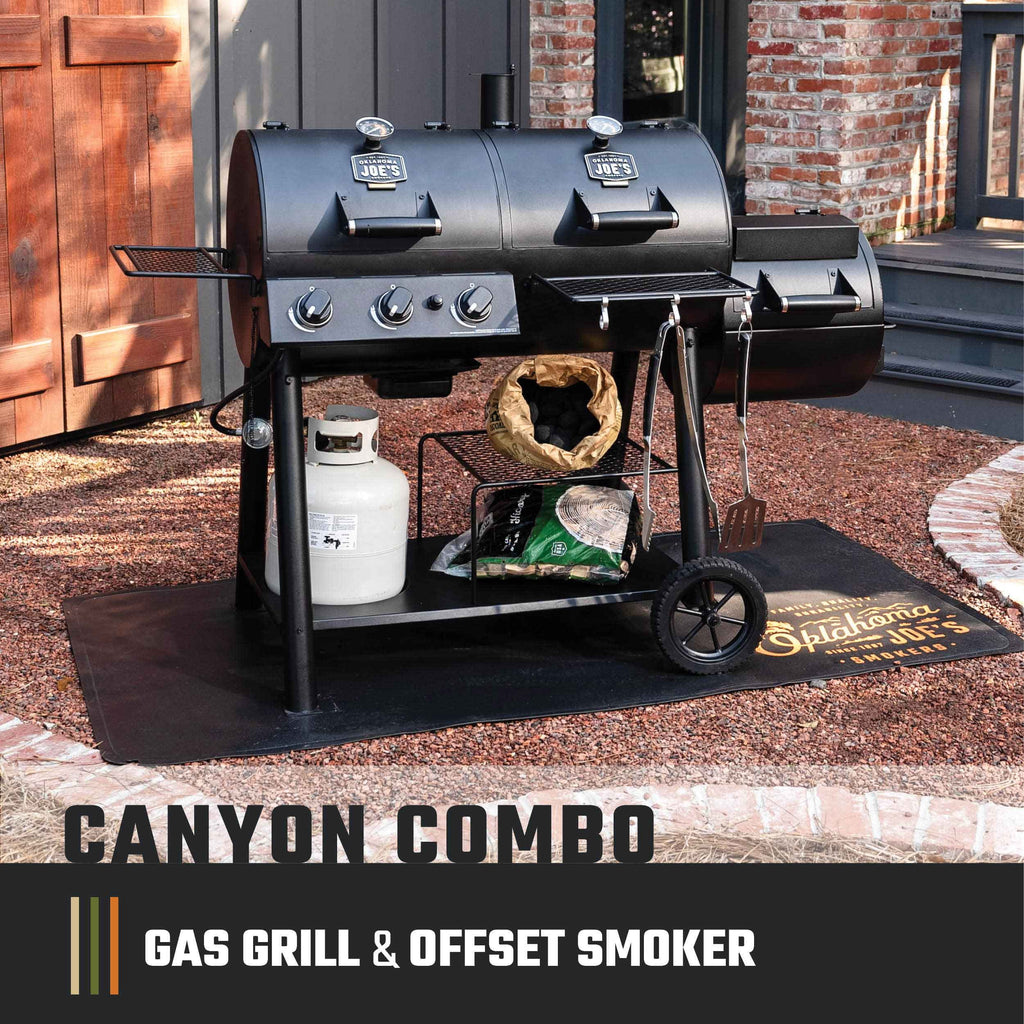 Oklahoma Joe's® Canyon Combo Gas Grill & Offset Smoker