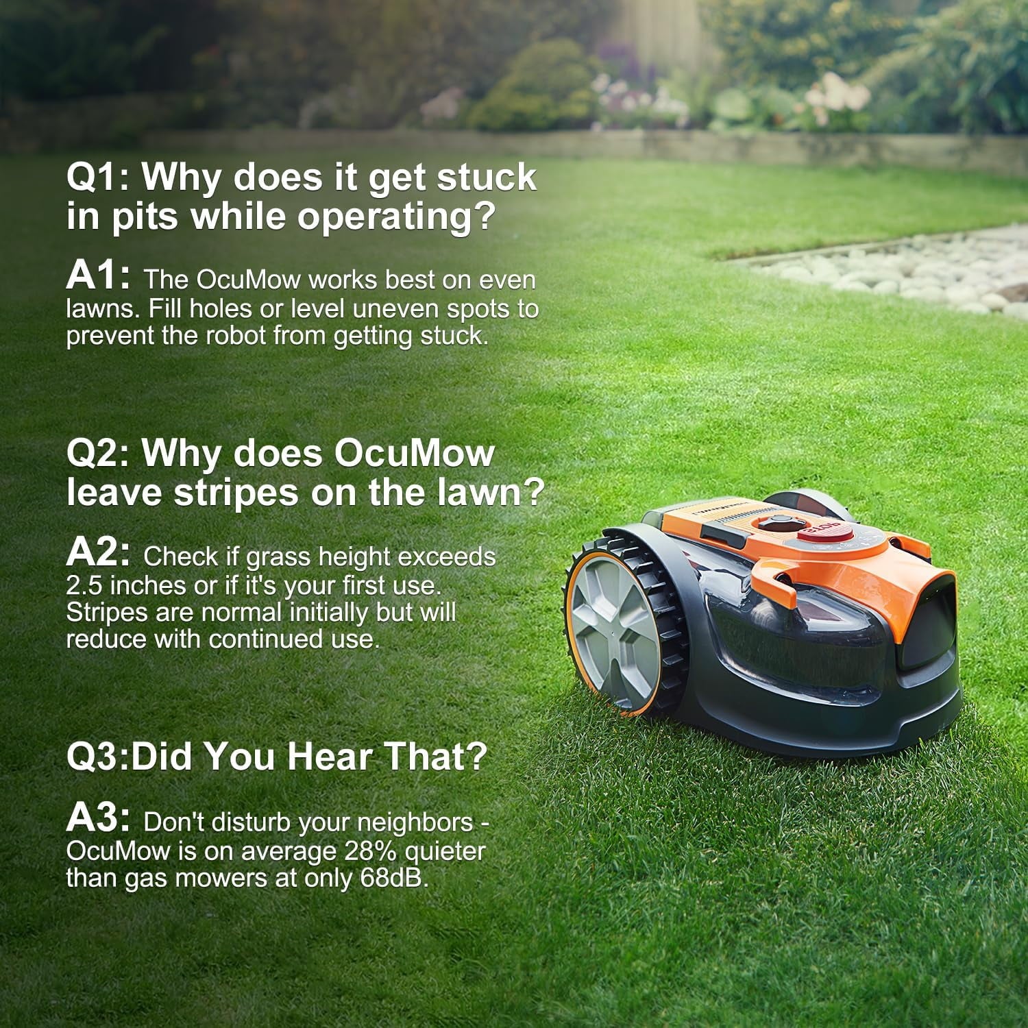 LawnMaster Automatic Obstacle Avoidance Robotic Lawn Mower
