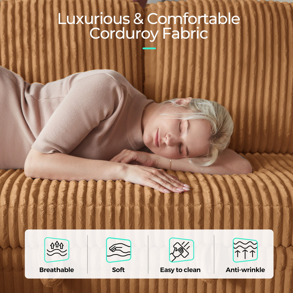 LINSY HOME L Shaped Sectional Couches for Living Room, Sleeper Sofa Bed with Reversible Storage Chaise, Pull Out Couch Bed with USB, Cup Holder, Black