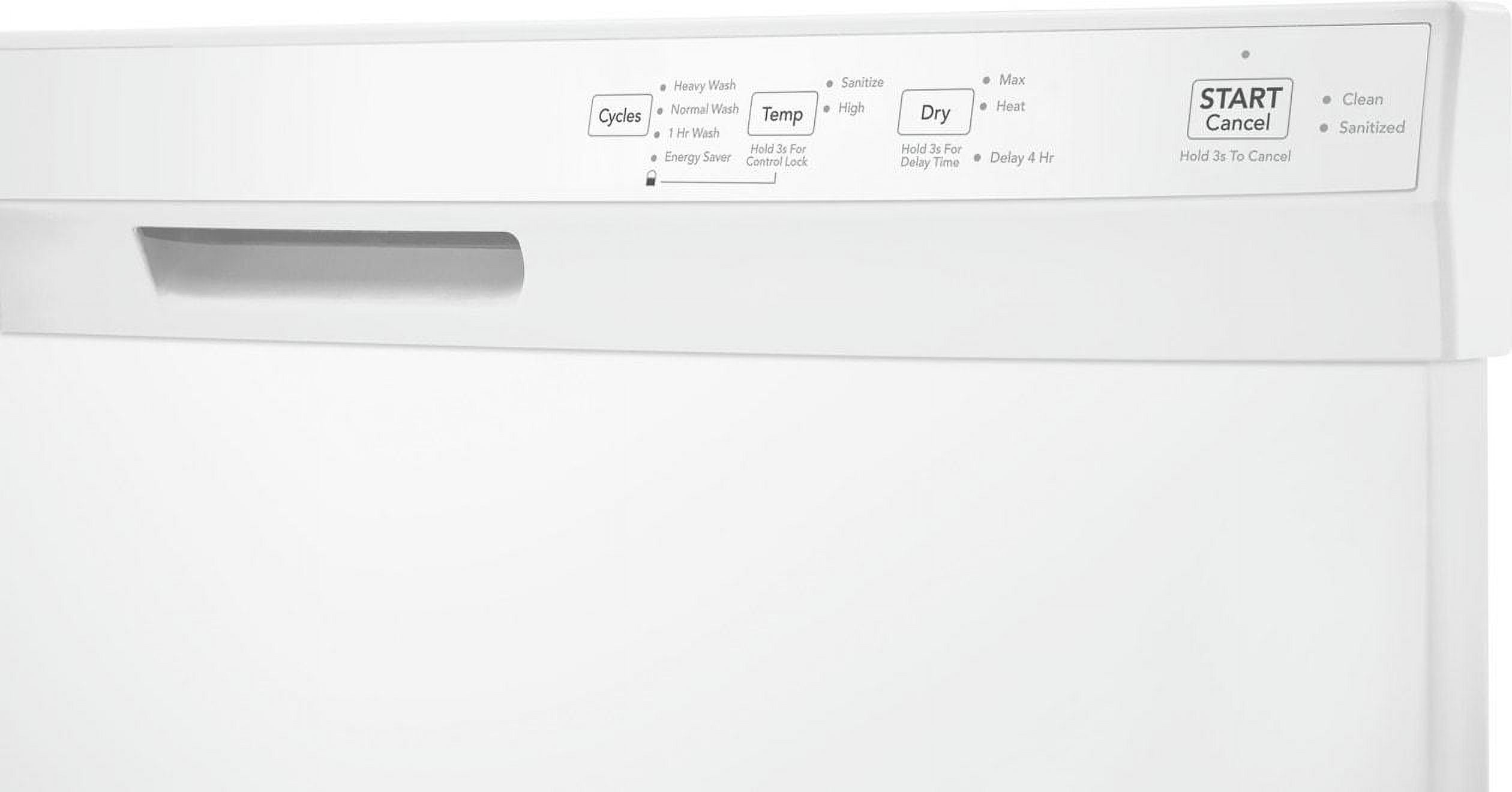 Frigidaire FDPC4314AW 24 Built-in dishwasher, White