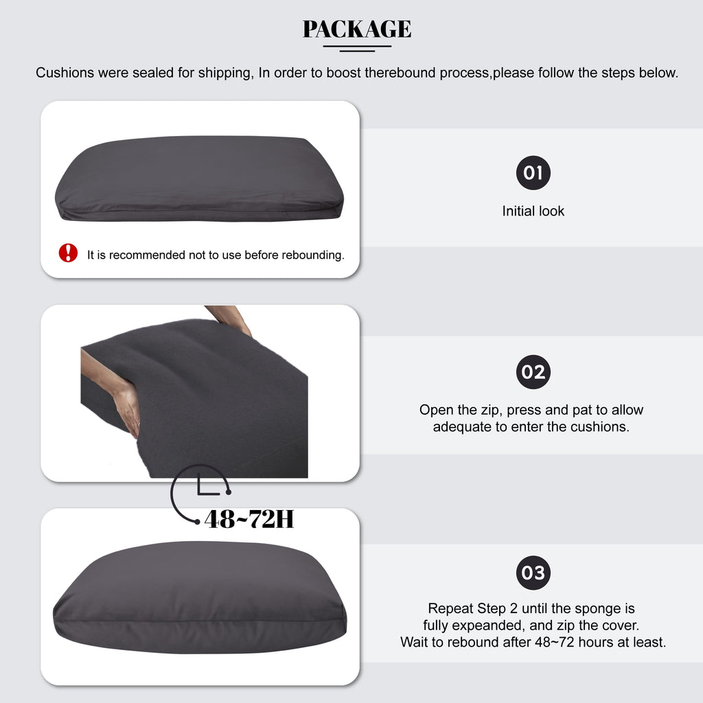 BSHTI 65 Modern Velvet Futon Sofa Bed with Drop Down Cup Holders, 3-Position Adjustable Backrest, Removable Arm Cushions, Chrome Legs for Living Room & Guest Room Black