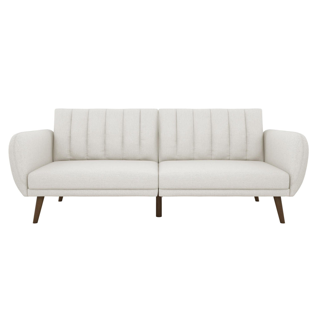 Novogratz Brittany Futon, Blue Linen