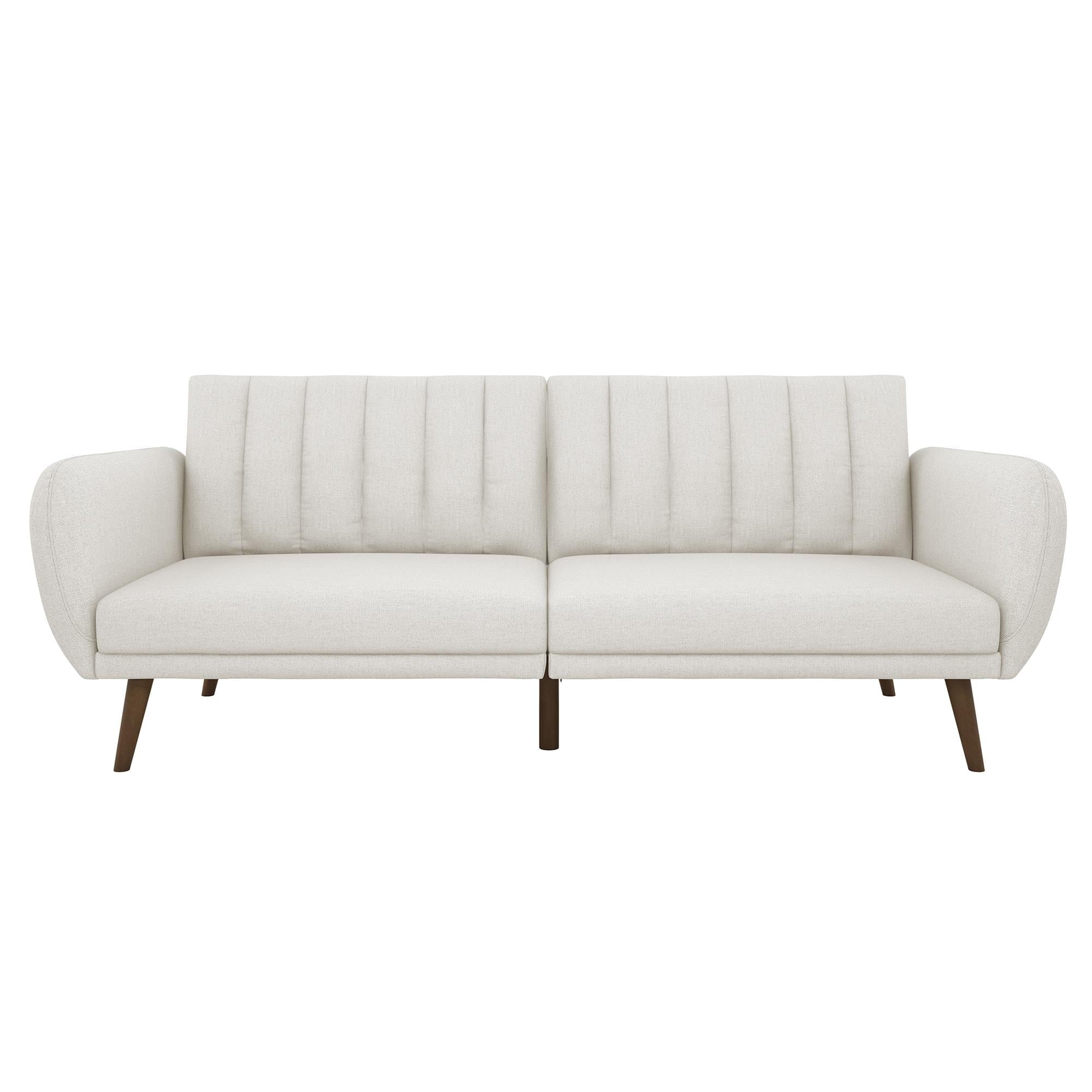 Novogratz Brittany Futon, Blue Linen