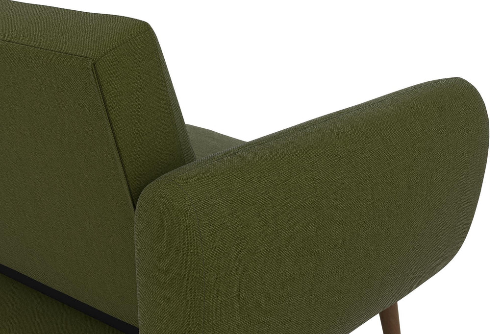 Novogratz Brittany Futon, Blue Linen
