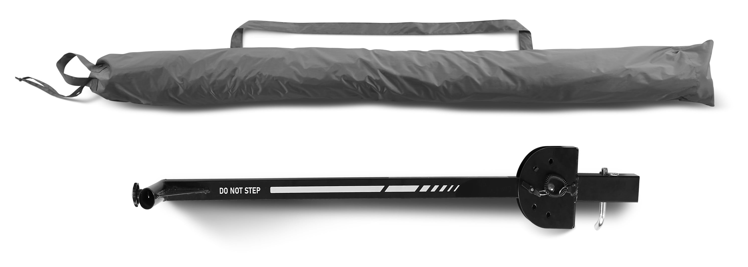 Sport-Brella 65 Inches Gray Patio Umbrella, Light weight and easy to transport to and from games