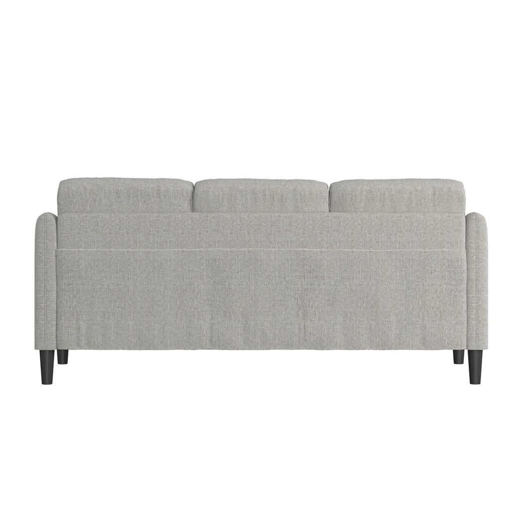 Mainstays Westley Swoop Arm 74 Sofa, Moss Green