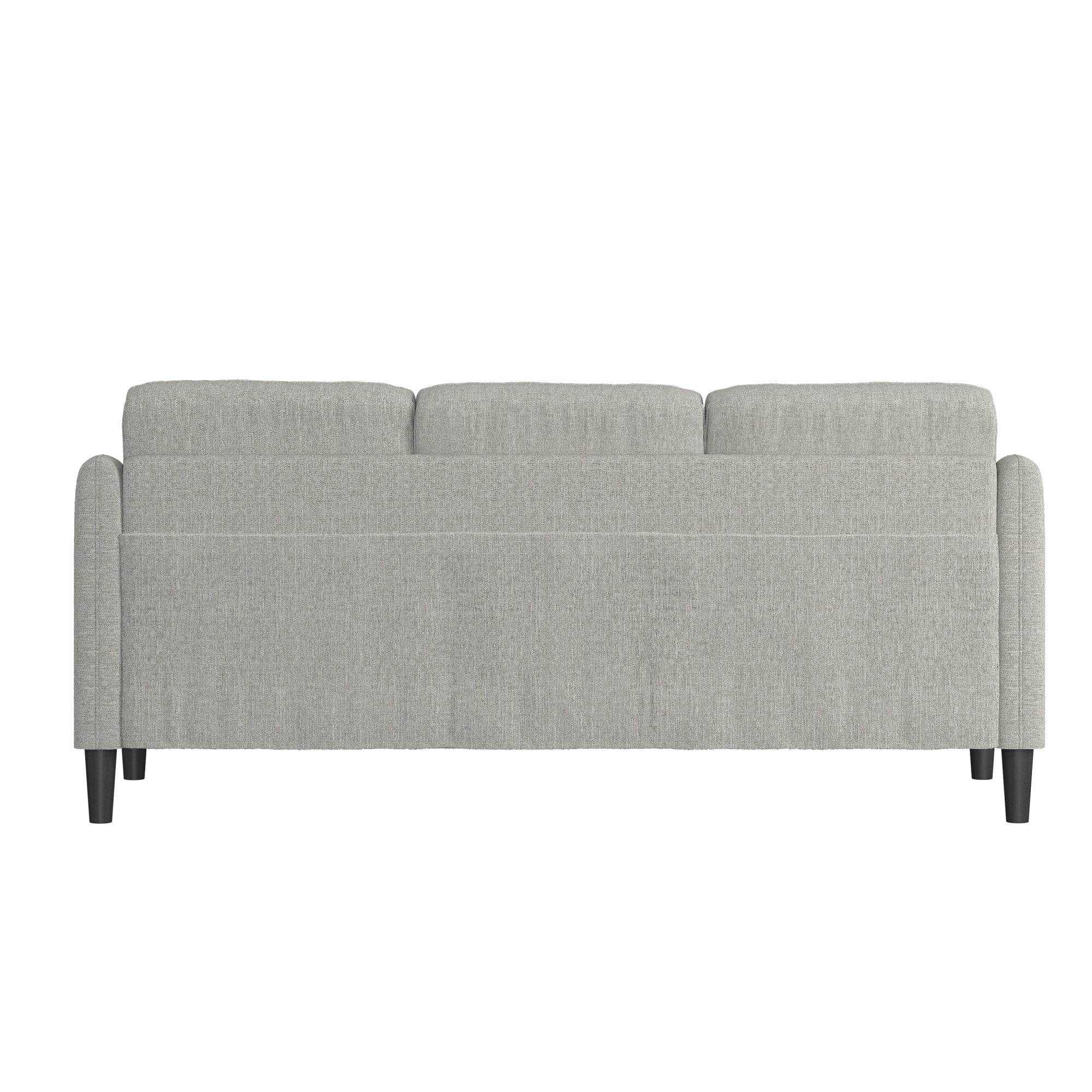 Mainstays Westley Swoop Arm 74 Sofa, Moss Green