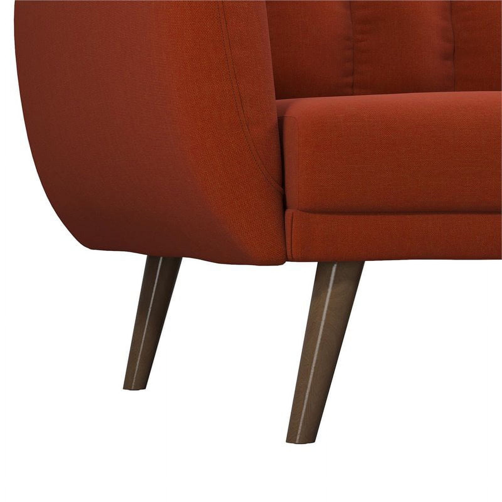 Novogratz Brittany Futon, Blue Linen